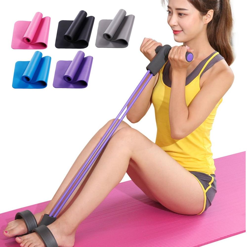 1 st. duurzame, milieuvriendelijke, antislip, niet-giftige yogamat met hoge dichtheid voor yoga en pilates op voorraad!