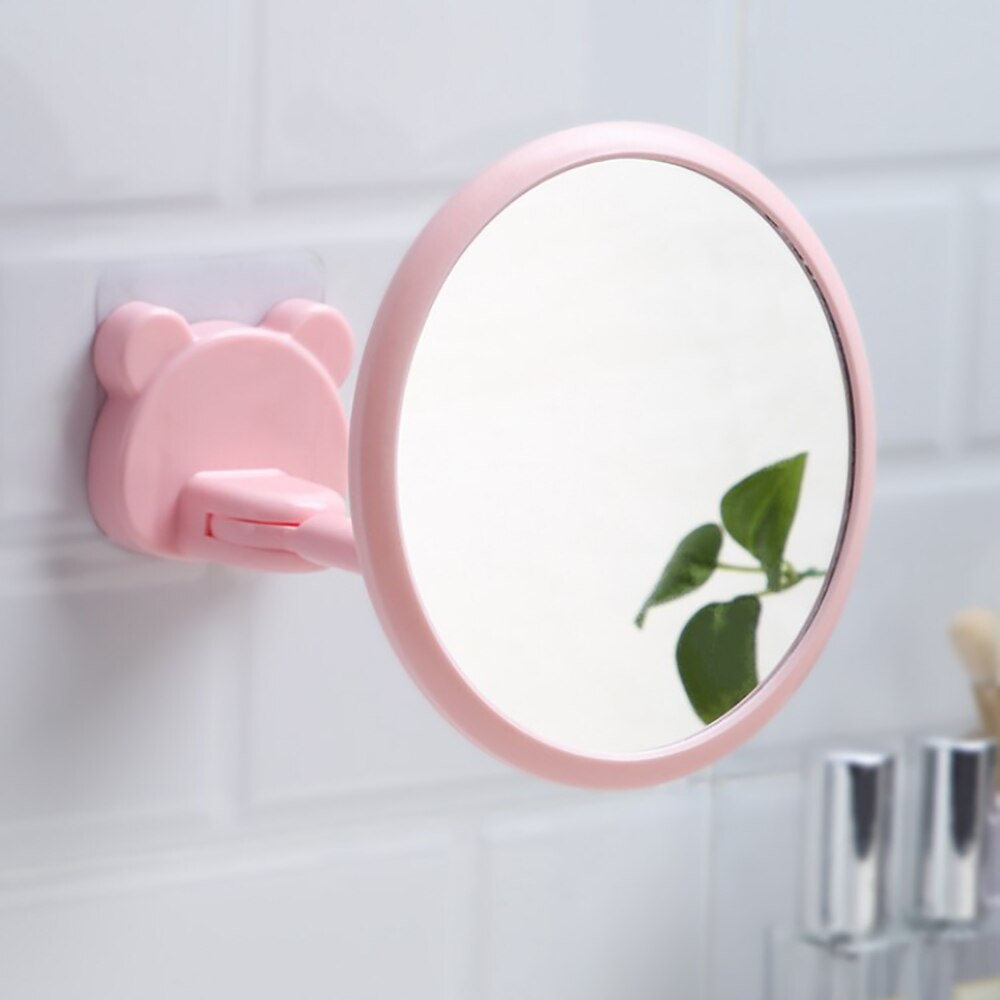 Boor-gratis Badkamer Spiegel Verstelbare Flexibele Make Spiegels Zelfklevende Spiegel Opvouwbare Make-Up Spiegel Bad Accessoires