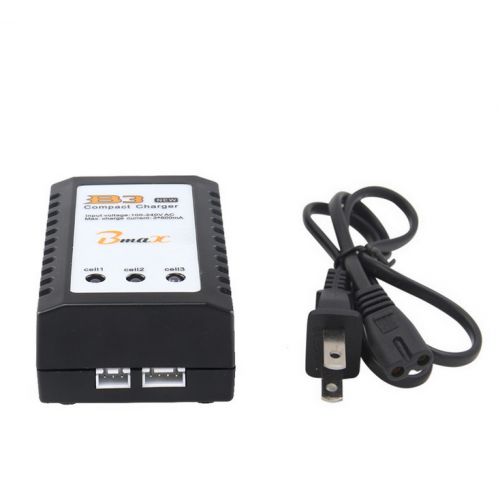 AC100V-240V prise ue/US chargeur de batterie équilibré IMaxRC IMax B3 Pro Compact 2S 3S Lipo chargeur de batterie équilibré pour hélicoptère RC: Marron