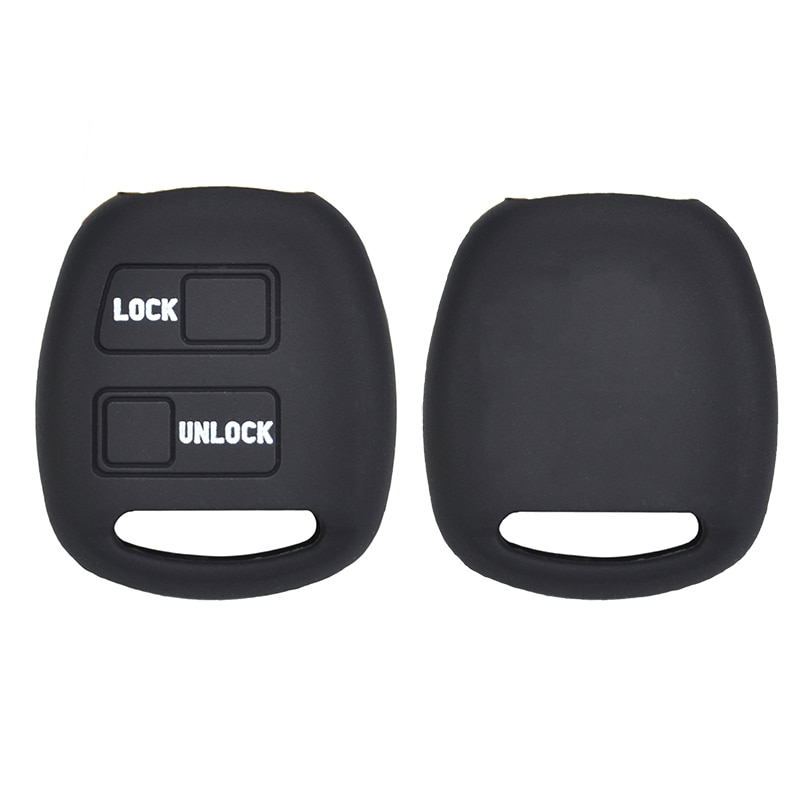 Silikon nøkkel deksel til toyota land cruiser rav 4 previa yaris alphard celica pixis rom lastebil epoke passo skynde hiace  MR2