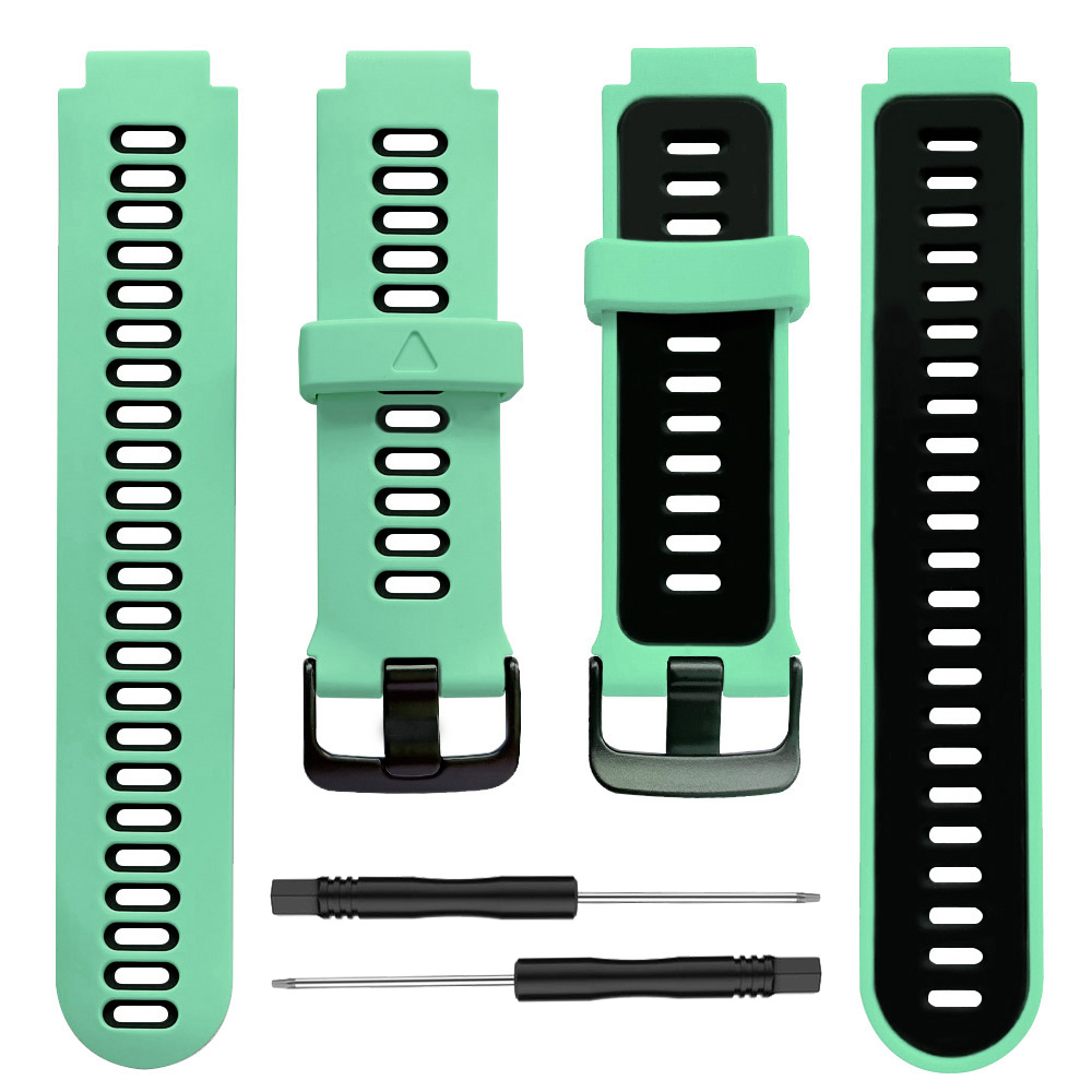 Correas de silicona para reloj inteligente Garmin Forerunner 735XT, pulsera de repuesto para Forerunner 220/230/235/620/630