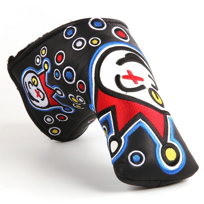 Spider Met Zilveren Web Putter Cover Headcover Voor Scotty Cameron Ping Odyssey Elke Blade Putter Hoofd Covers: plum