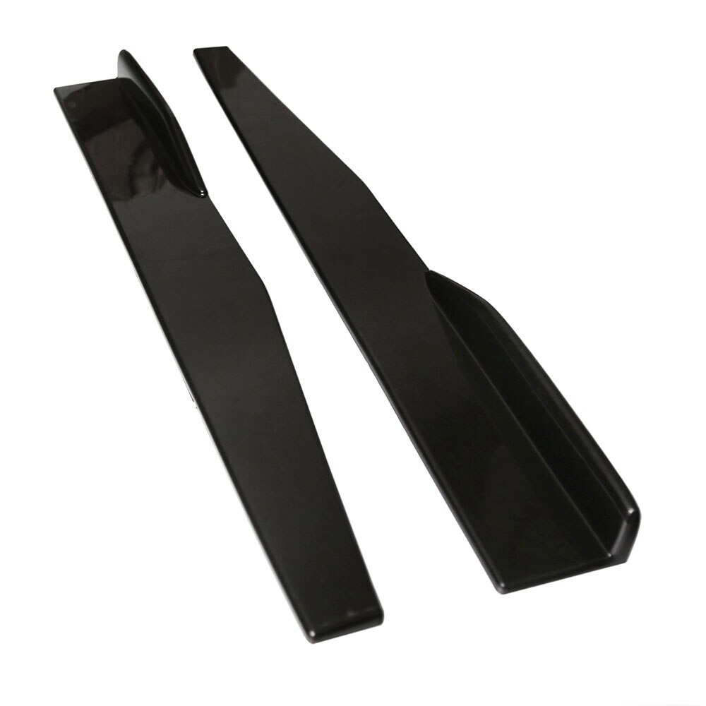 74.5cm Car Side Skirt Rocker Splitters Winglet Wings Diffuser Universal Car Body Side Skirts Car Accessory Universal