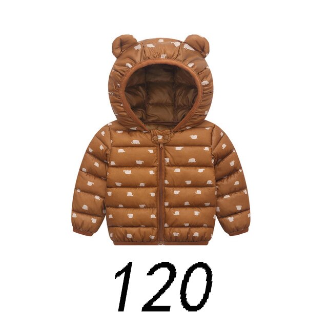 Medoboo bébé hiver manteau filles garçons enfant veste bébé vêtements -nés combinaisons Snowsuit à capuche veste manteau hauts vêtements d'extérieur: ME0201-Y120