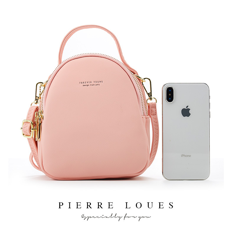 YIZHONG cuir Mini sac à dos sac à main pour femmes dames Bookbag multi-fonction luxe sac à bandoulière Messgner sacs Mochila Feminina