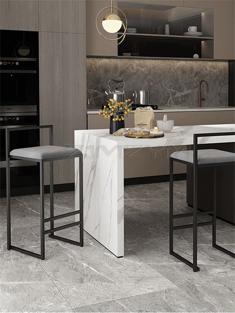 Nordic Barkrukken Mode Moderne Minimalistische Barkrukken Persoonlijkheid Hoge Bar Stoel Creatieve Barkrukken