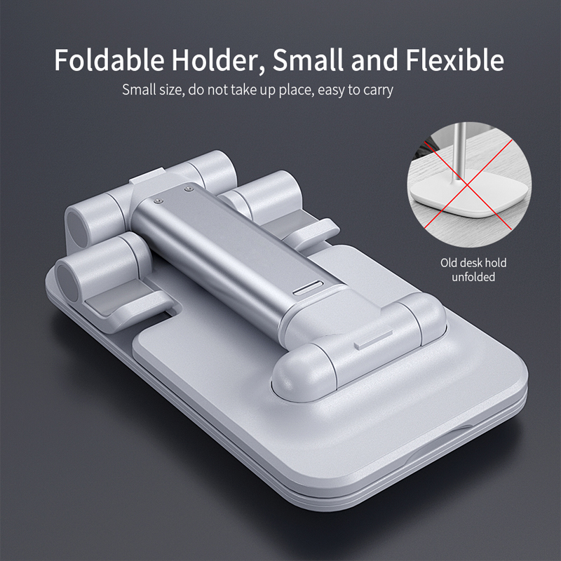 Foldable Mobile Phone Stand Adjustable Desktop Tablet Holder Universal Table Cell Phone Stand Desktop Bracket For iPhone Xiaomi
