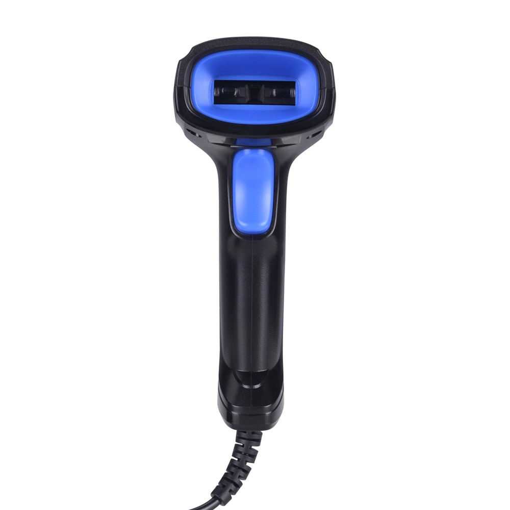 1Pc Handheld Wired 1D Ccd Barcode Scanner Pos 2D Barcode Scanning Rood Licht Reader Met usb Kabel