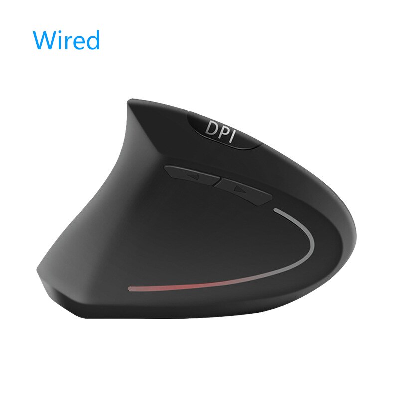 Ergonomic Vertical five-generation Mouse Wireless Left Hand Computer Gaming Mice 5D USB Optical Mouse Gamer Mause For Laptop PC