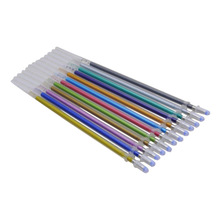12 stk / pakke markører penne genopfyldning kontorskole 12 farver til studerende børn børn akvarel gel pen erstatte forsyninger