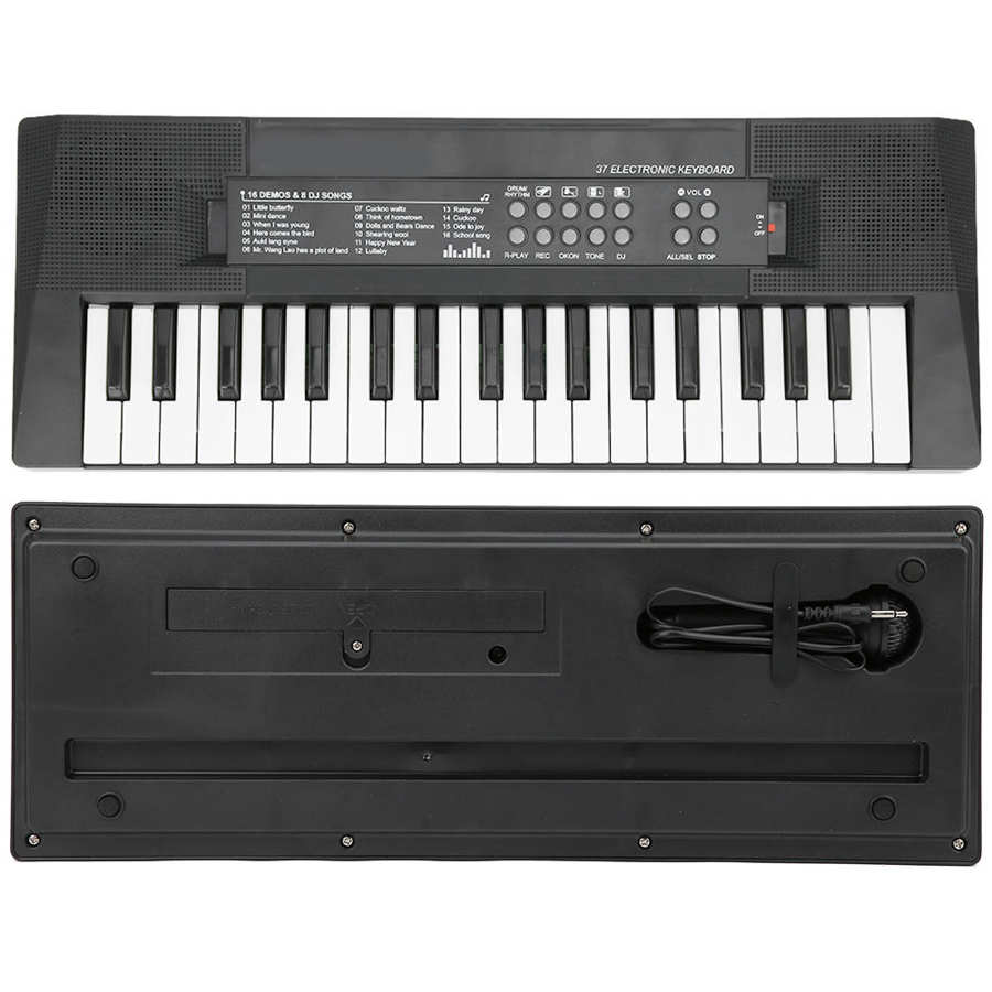 BF-3738 klawiatura elektryczna klawiatura 37 klawiszy fortepian elektryczny mikrofon funkcja nagrywania narządów elektrycznych dzieci prezent