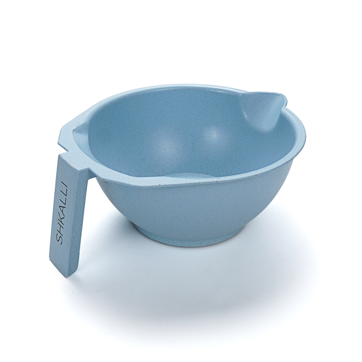 Cuenco para teñir el cabello, cuenco para mezclar y mezclar tinte para el cabello para teñir el cabello, herramientas para teñir el cabello en estudio de peluquería.: Azul