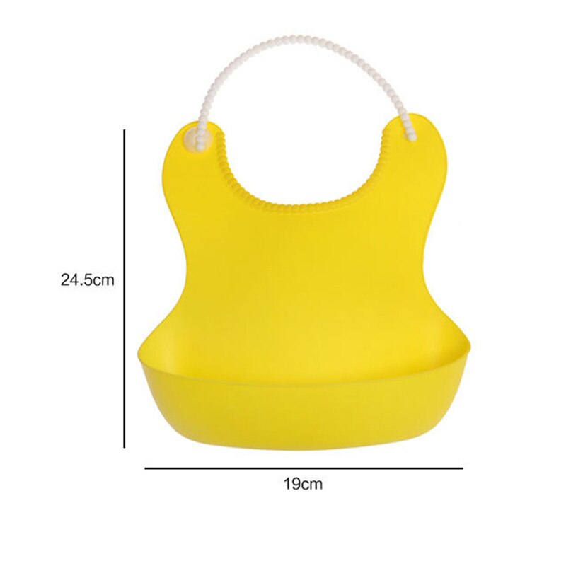 Babero impermeable de silicona, Baberos de goteo de Saliva para bebé, lindo babero para niño, babero suave para bebé, material de babador barato sla