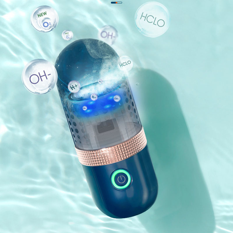 Donlim Capsule Shape Fruit Vegetable Washing Machine Protable Wireless Fruit Food Purifier Household Pesticide Disinfection