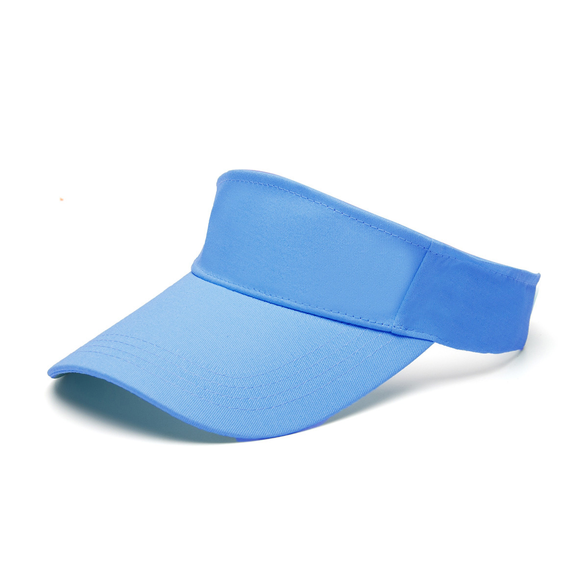 Sombrero para el sol, gorra de béisbol para mujer, gorras blancas de verano a prueba de sol, viseras superiores vacías, gorra de Golf para tenis y deportes al aire libre en la playa: Azul cielo
