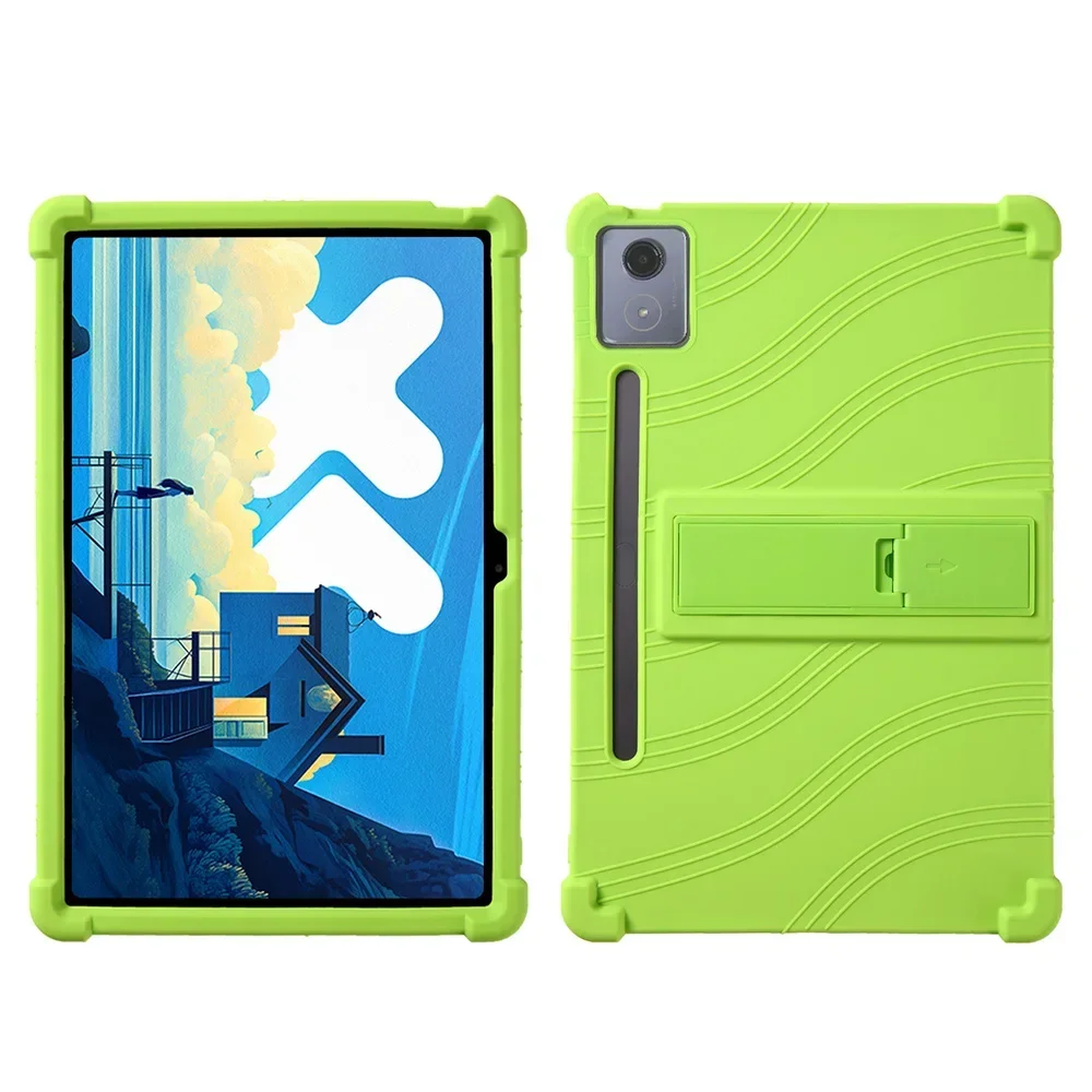 Case voor Lenovo Xiaoxin Pad Pro 12.7 inch 2025 TB373FU TB375FC Tablet Kindvriendelijk Silicon Stand Cover Resistente Flexibele Cove: other