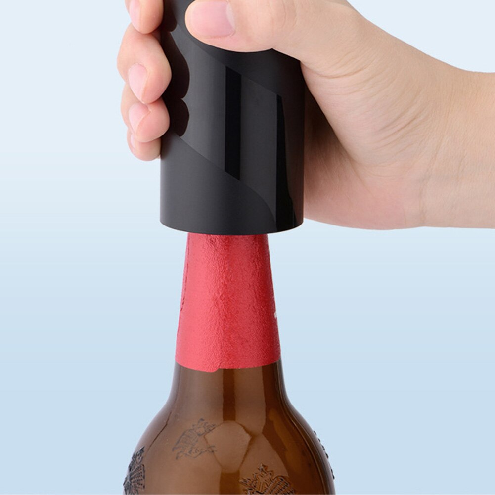 Druk Bier Flesopener Rvs Push Down Bierfles Cap Opening Tool Automatische Bier Starter Keuken Accessoires