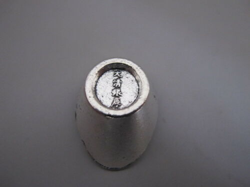 Plata China tibetana hecha a mano, Lucky Yuan Bao, lingote de plata, estatuas pequeñas exquisitas