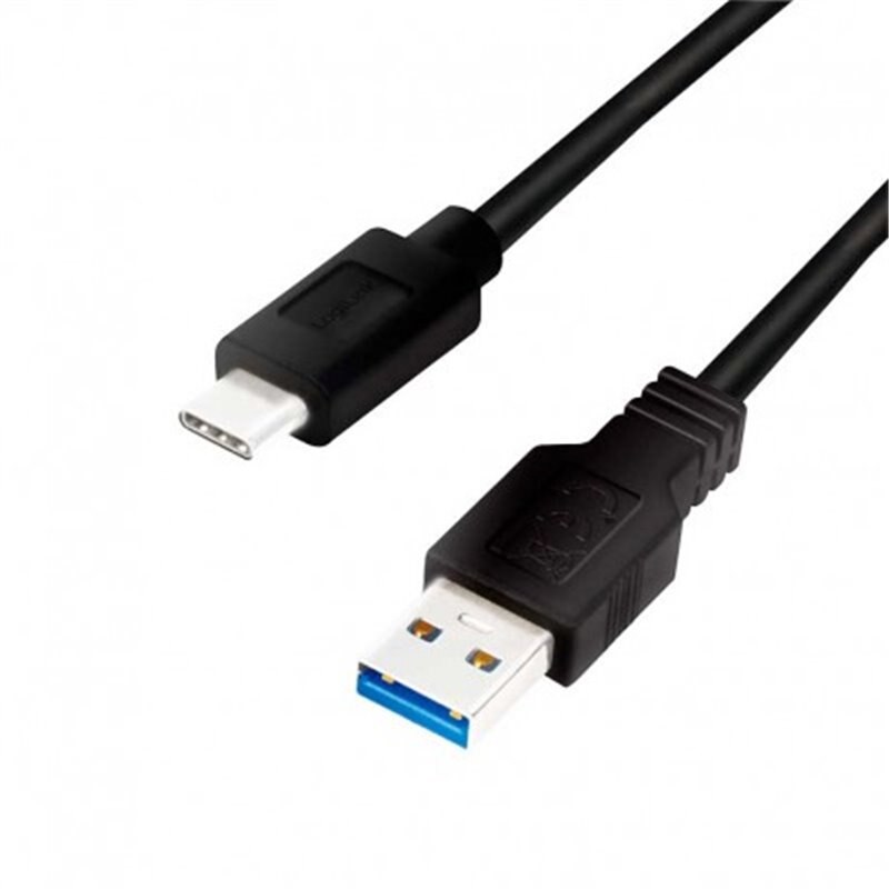 LogiLink CU0168 USB-A/USB-C 1M Nero