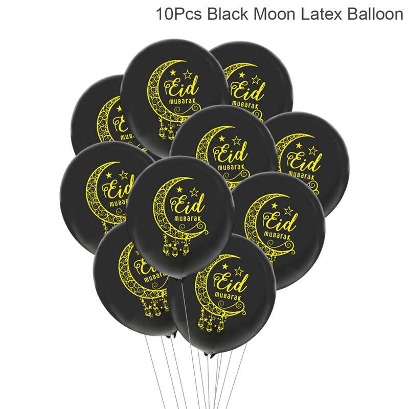 Fengrise Eid Mubarak Ballon Kareem Glücklich Ramadan Dekoration Muslim Islamischen Muslimischen Festival Ballon Ramadan Ballon Hilfe Mubarek: style 11