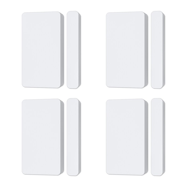 Wifi Deur En Raam Entry Sensor Alarm Anti-Diefstal Home Security Early Warning System Graffiti Wifi Smart Deur Sensor: 4 pcs