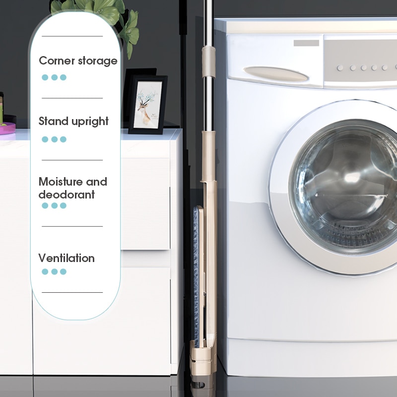 Free Hand Washing Magic Mop Self-Wringing Flat Mop Lazy Home Cleaner Automatic Spin 360 Rotating Wooden Floor Household Cleaning