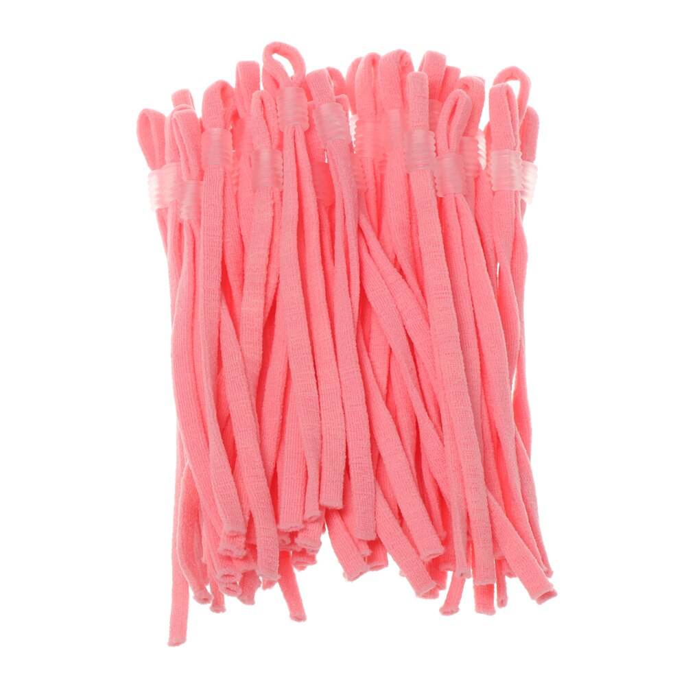 50 stuks verstelbare elastische koorden, gespen, rubberen band, rekkoorden voor doe-het-zelf maskers, naaiaccessoires, rekkoorden met gesp