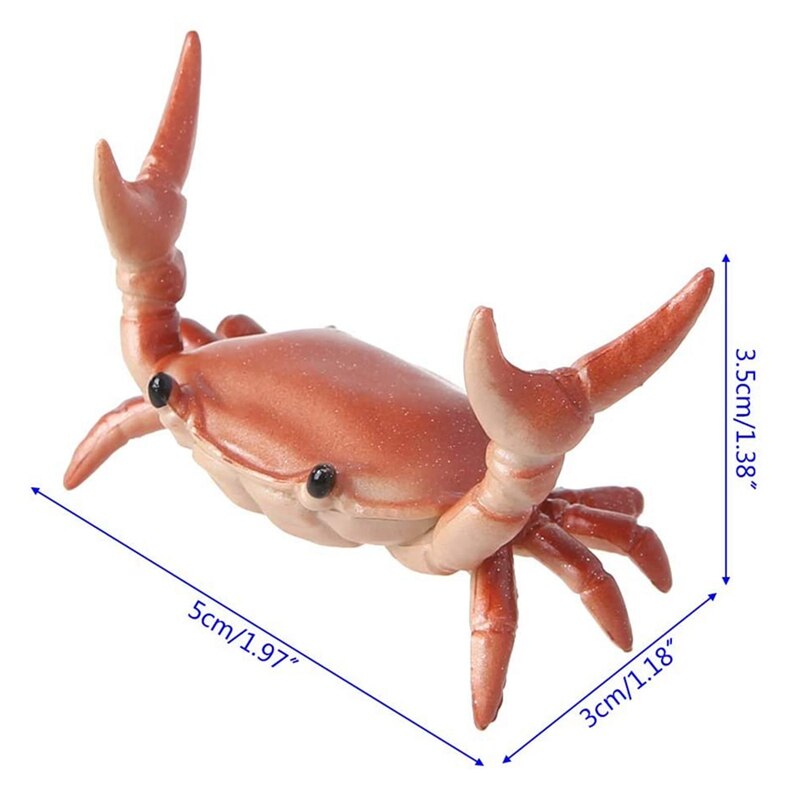 Japanese Cute Crab Pen Holder Weightlifting Crabs Penholder Bracket Storage Rack Stationery