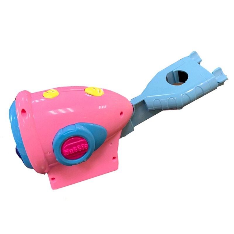 Fiets Automatische Bubble Machine Geïnstalleerd Water Blazen Speelgoed Niet Giftig Milieuvriendelijk Geïnstalleerd Speelgoed Voor Kids: Pink