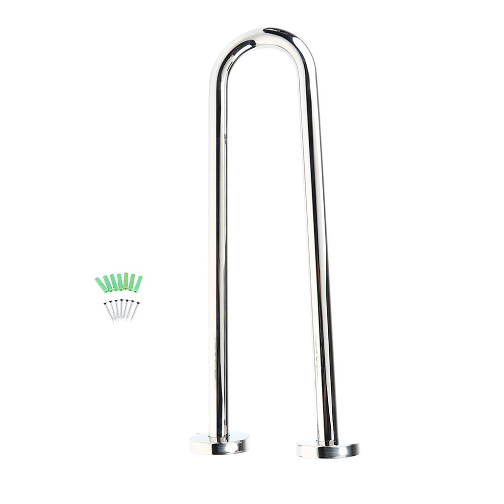 50cm Long Suction Bathroom Grab Handle & Stainless Steel Shower Safety Handle Rails for Bathtub