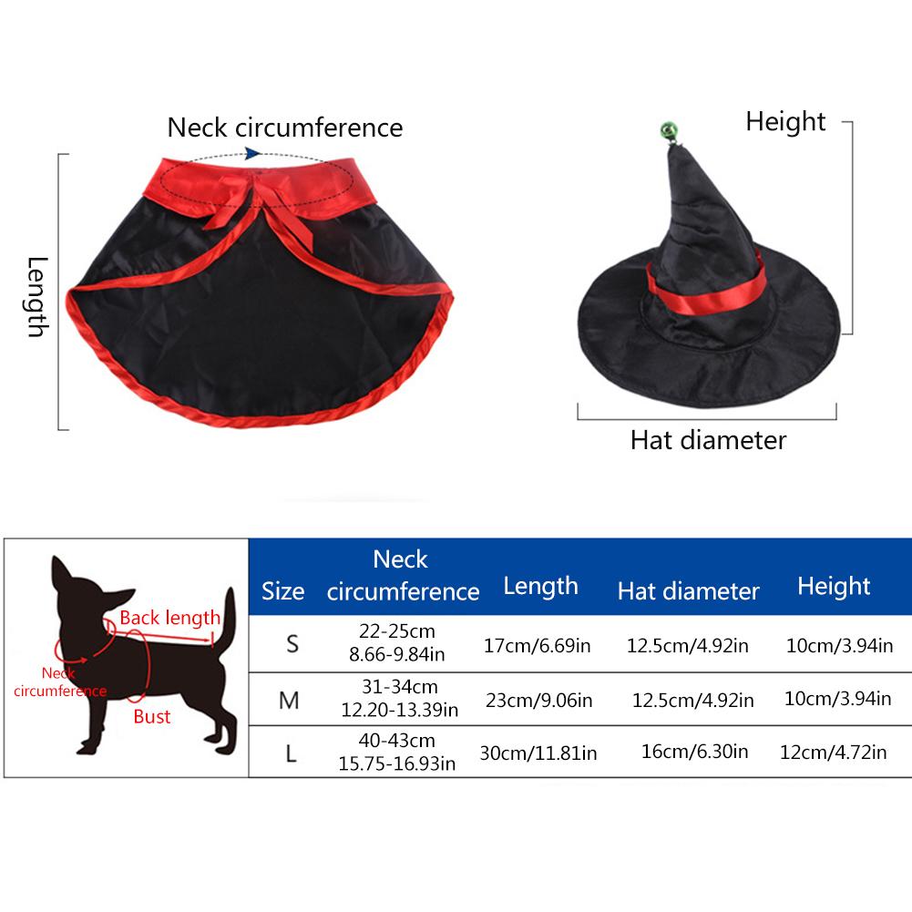 Huisdierkat cosplay mantel kostuum hoorn halloween huisdier kostuums schattige cosplay vampier mantel cape hond pet met cosplay hoorns 40a