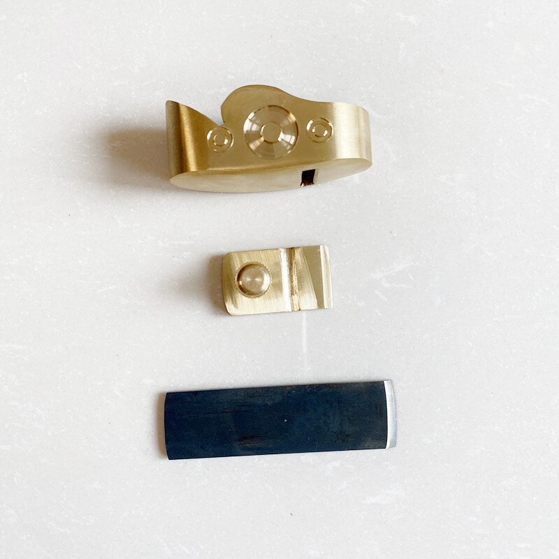 Violin making tools, 5 pcs various size mini brass planes woodworking planes