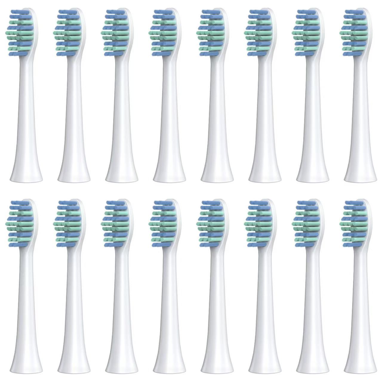 For Realme M1/RMH2012/M2/RTX2102 Replacement Toothbrush Heads For Realme Electric Toothbrush M1/RMH2012/M2/RTX2102，4/8/16PCS: Blue