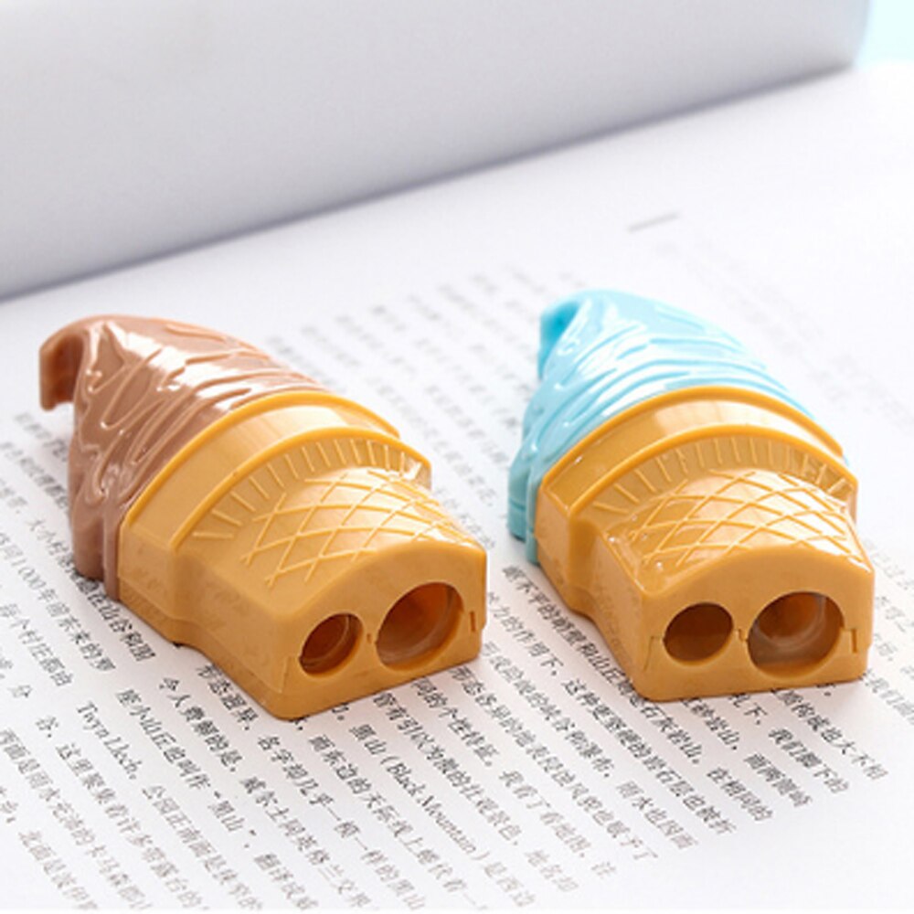 Stationery Ice Cream Shape Pencil Sharpener Primary Students School Office Supplies For Students