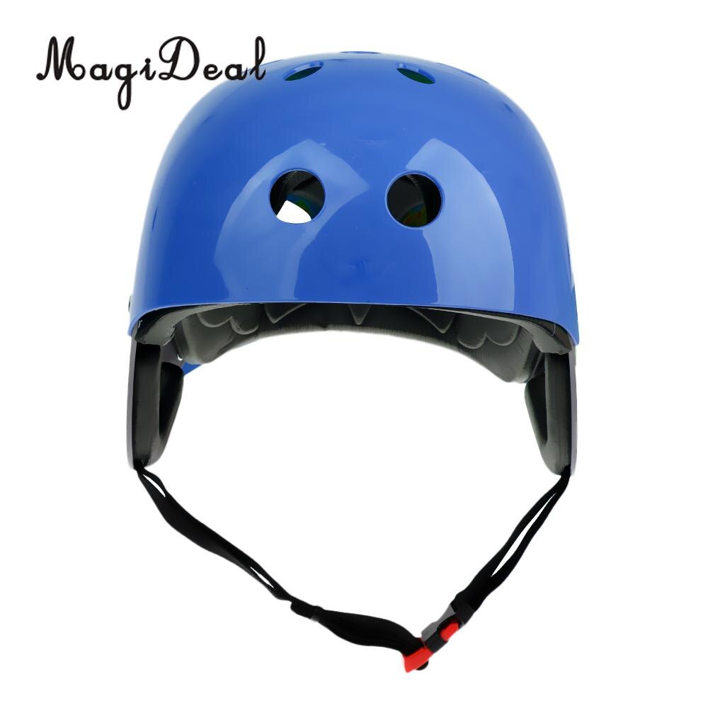 MagiDeal Adjustable Rafting Helmet Kayaking Driftting Water Sport Safety Helmet Protection Equipment With CE Certification: Blue