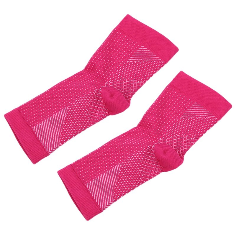 1Pair Foot Sleeves Magnetic Foot Support Compression Ankle Brace Socks Relieves Plantar Fasciitis Heel Pain Socks: RH / S/M