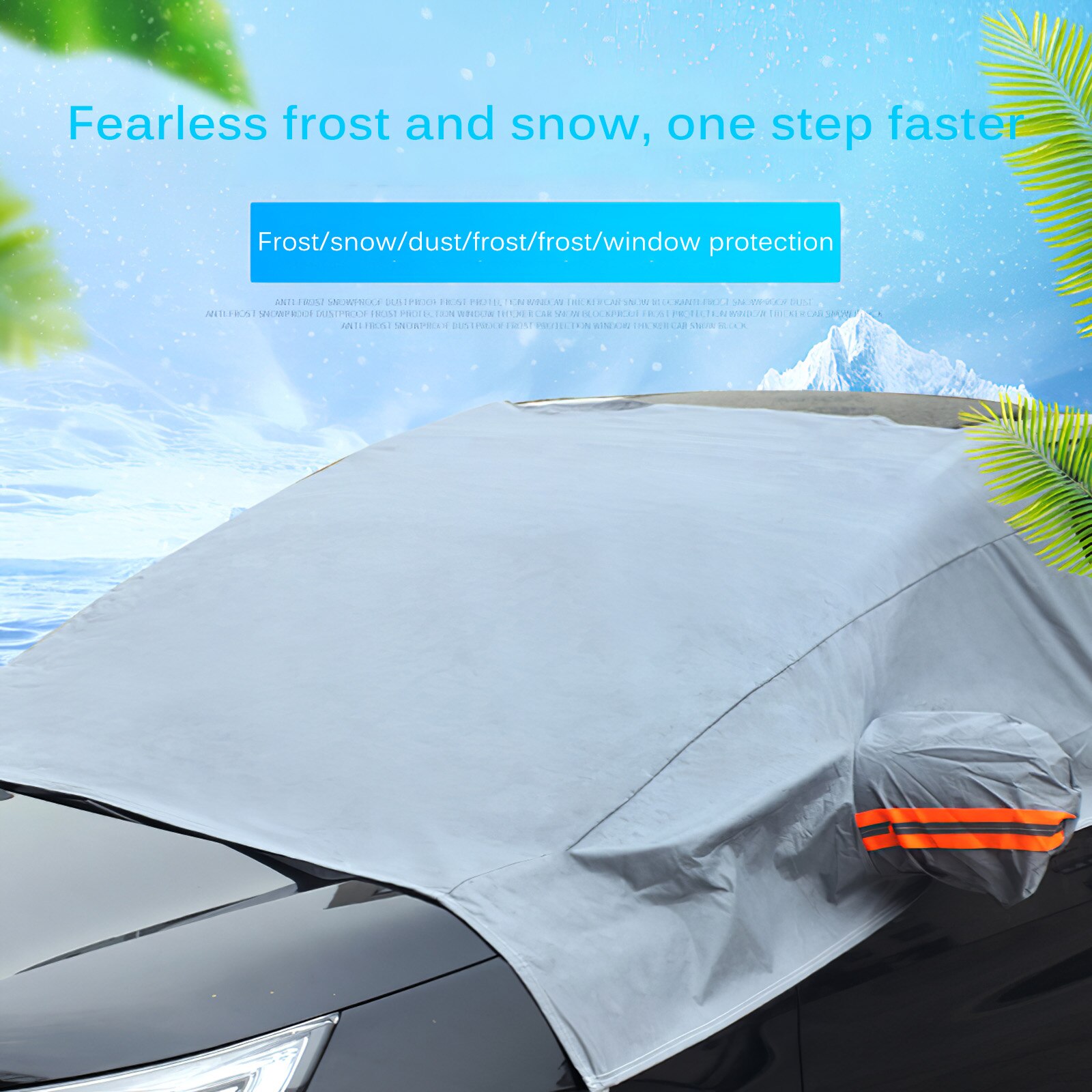 Automobiel Duurzaam Zonnescherm Cover Voorruit Sneeuw Zonnescherm Waterdicht Protector Cover Auto Voorruit Cover