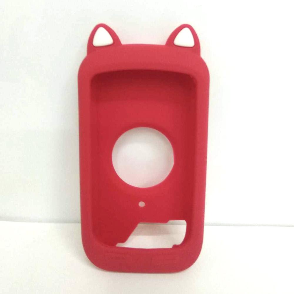 Edge 1000 funda Edge 1030 funda protectora de silicona para ordenador de bicicleta (Edición personalizada para GARMIN Edge1000): 1000 Red A