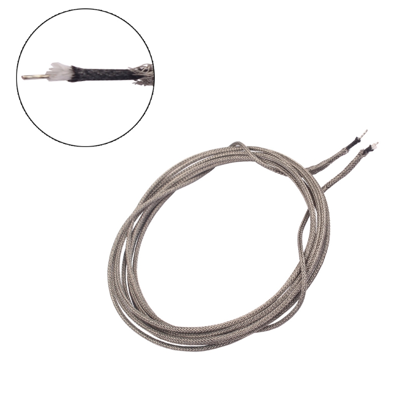 Cera de alambre de Conductor único Homeland 1x paño protector trenzado Cable de alambre de gancho pastilla de guitarra 22AWG 3m de longitud