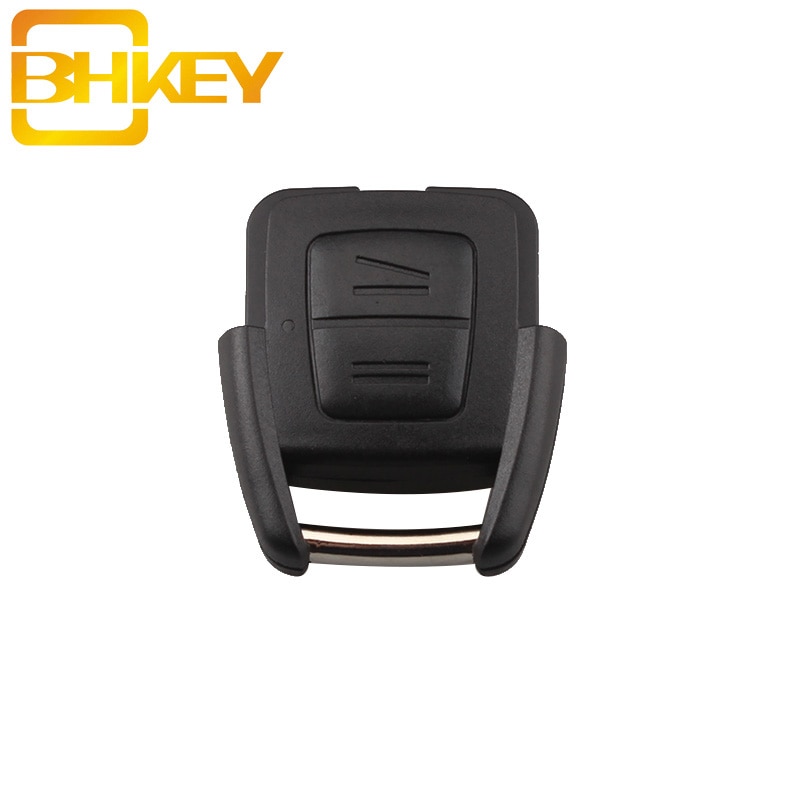 Bhkey 2 Knoppen Afstandsbediening Auto Sleutel Shell Geen Blade Voor Opel Opel Astra Zafira Omega Vectra Geen Chip Autosleutel case Fob Car Cover