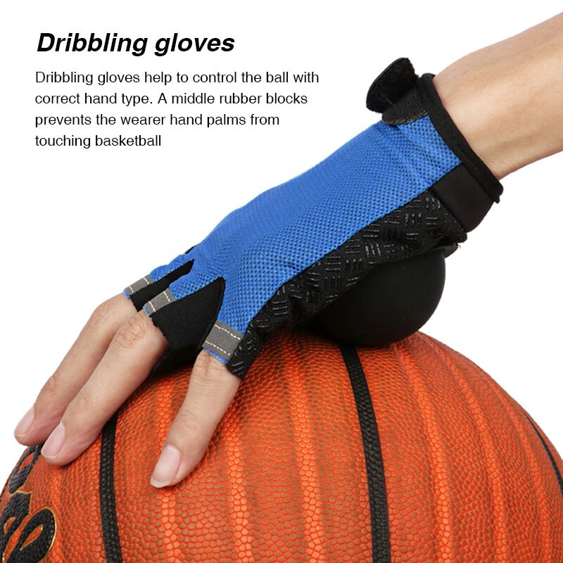 Basketball Dribble Skill Training Assistants Set of Dribbling Gloves Goggles Basketball Shooting Trainer Aid Equipment