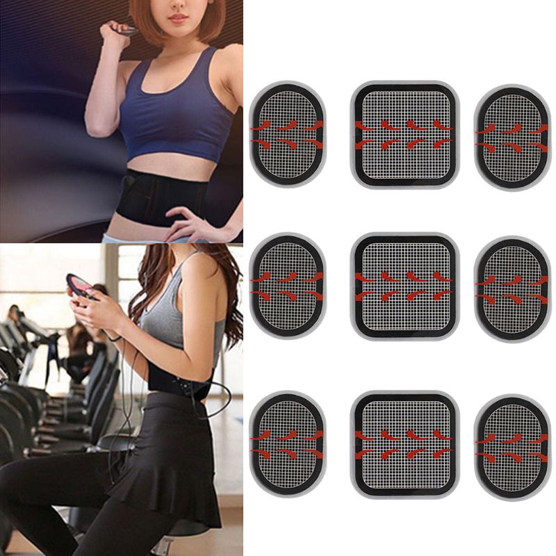 Gel Pads Replacement for All Flex Abdominal Belts Pro Go System 3 Sets of 9