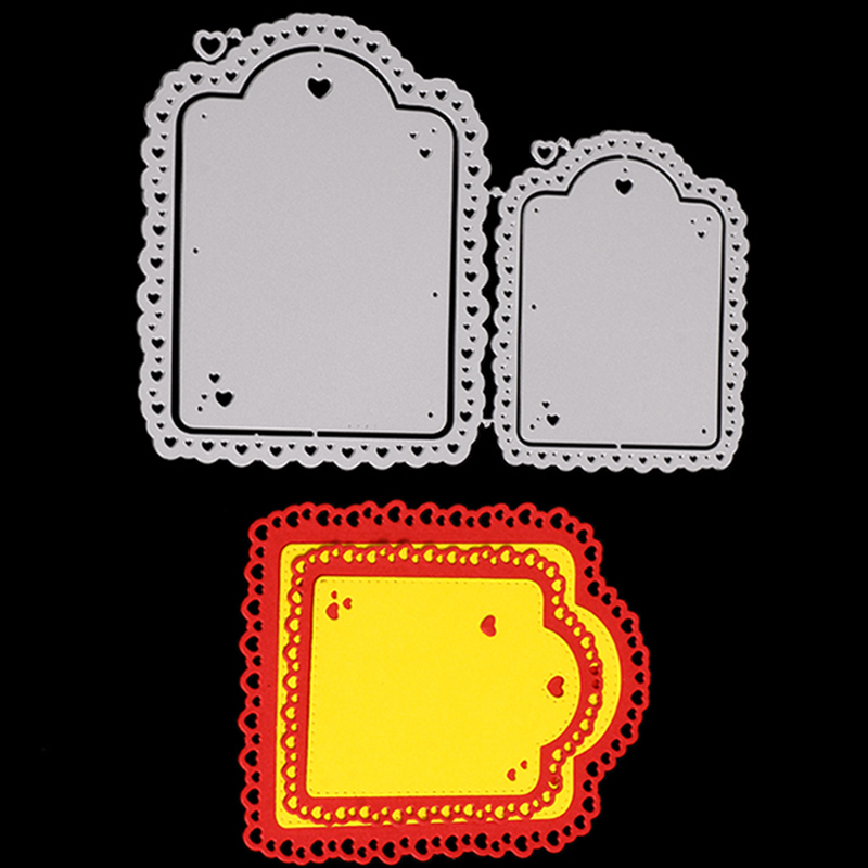 Molde para recortar tarjetas de felicitación Diy