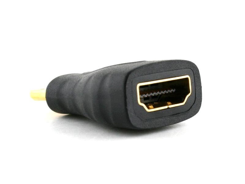 Zihan mini hdmi Male to HDMI Female adapter connector coupler