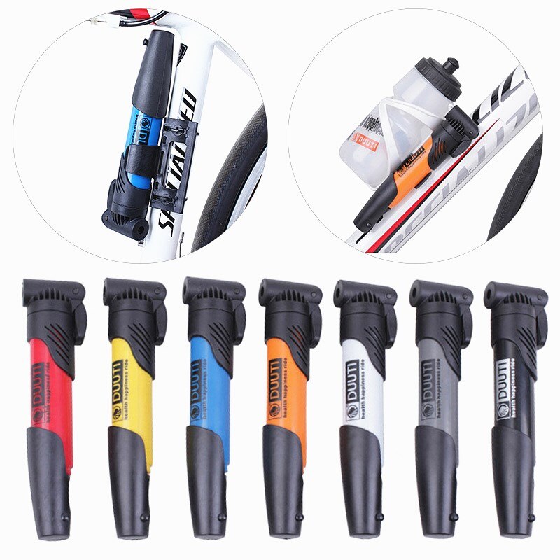 Mini Plastic Bicycle Pump Mountain Bike Road Bike Portable High-intensity Circulation Pump Bicycle Tire Inflator Pump