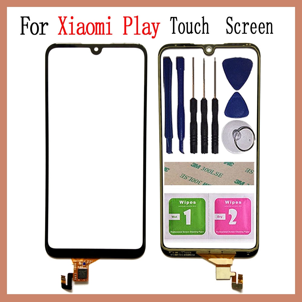 Touch Screen Glas Voor Xiaomi Mi Play Touch Screen Digitizer Voor Glas Panel Sensor Voor Xiaomi Miplay