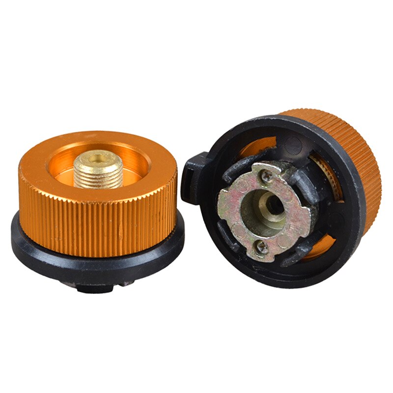 Adaptador de recarga de propano para estufa de Gas de acampada al aire libre, acoplador de tanque de cilindro plano, accesorios de carga de Gas para cocina y hogar