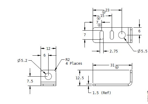 SWMAKER – pince de courroie de synchronisation en acier, pince de courroie de synchronisation avec fonction de tension pour x-carve, bricolage