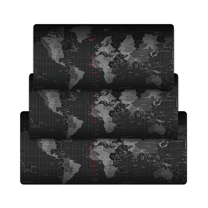 Extra Large Mouse Pad Old World Map Gaming Mousepad Anti-slip Natural Rubber with Locking Edge Gaming Mouse Mat