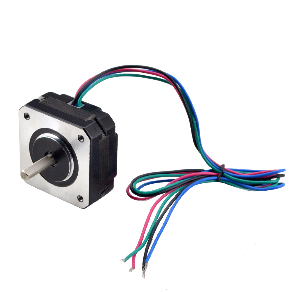 Short Body Nema17 Stepper Motor 20mm 16Ncm 1A Nema 17 Step Motor 42 Motor 4-lead 17HS08-1004S for DIY CNC 3D Printer